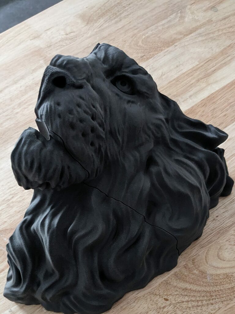 🦁 Lion 3D : L’Art de l’Impression en Trois Dimensions
